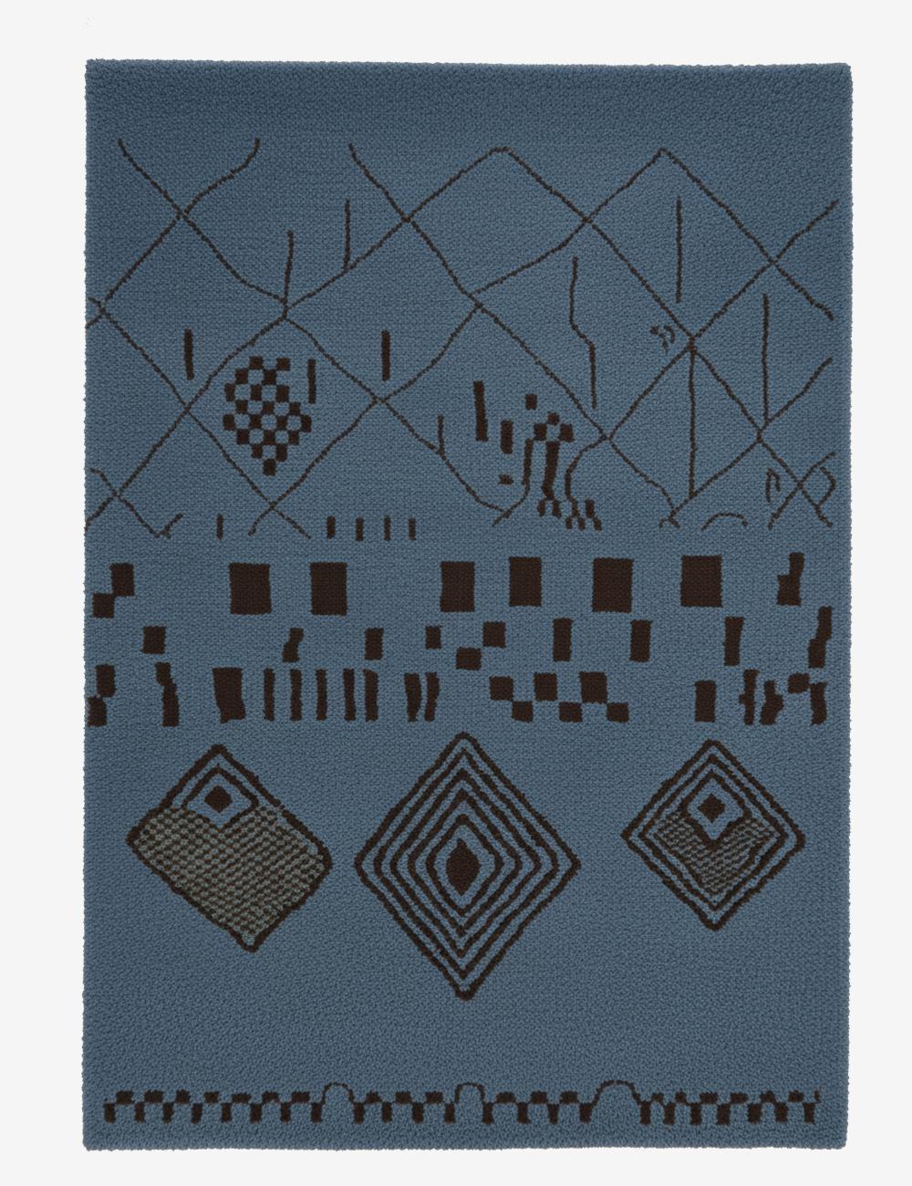 Abstract Symbolic Moroccan Rug - forma 70