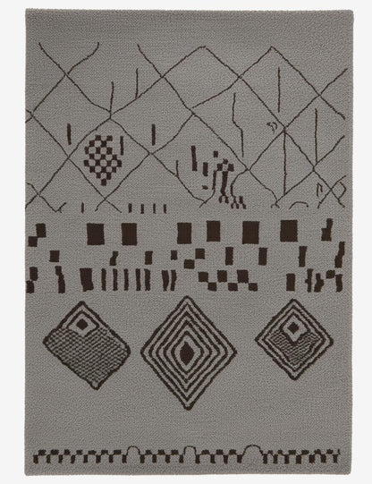 Abstract Symbolic Moroccan Rug - forma 70