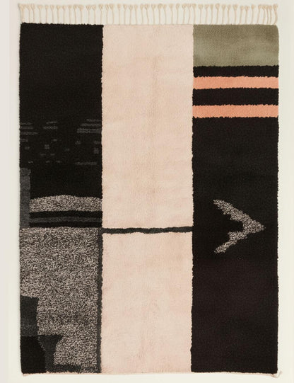 Abstract Beni Mrirt Moroccan Rug - forma 81