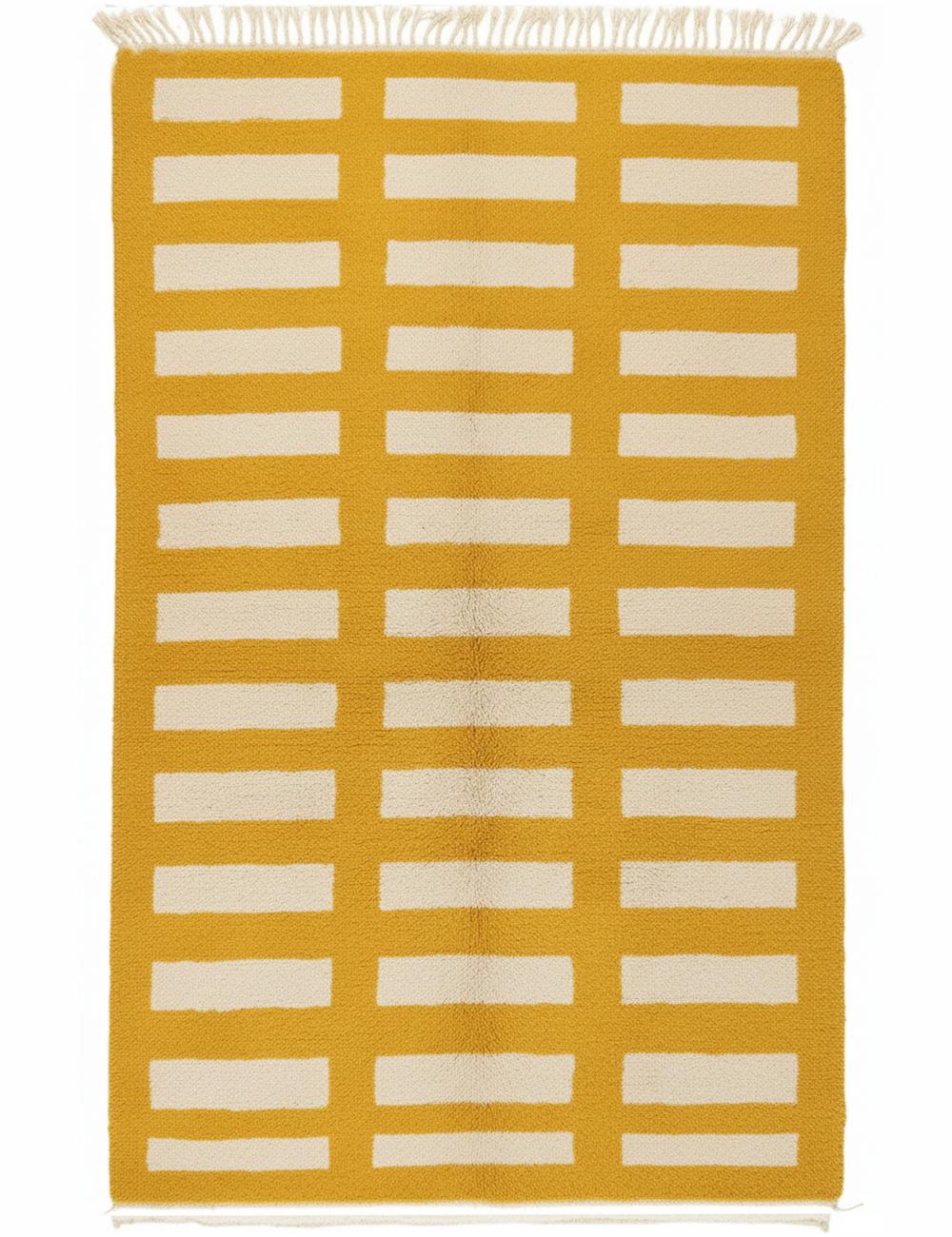 Custom Grid Moroccan Wool Rug - Forma 37
