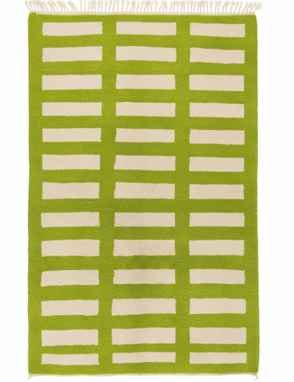 Custom Grid Moroccan Wool Rug - Forma 37