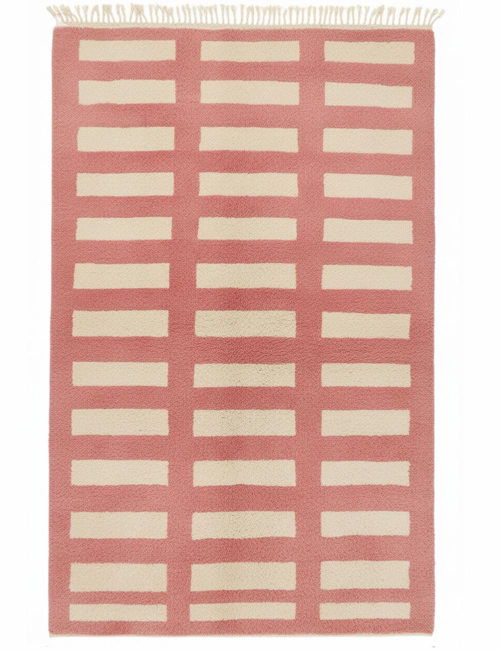 Custom Grid Moroccan Wool Rug - Forma 37