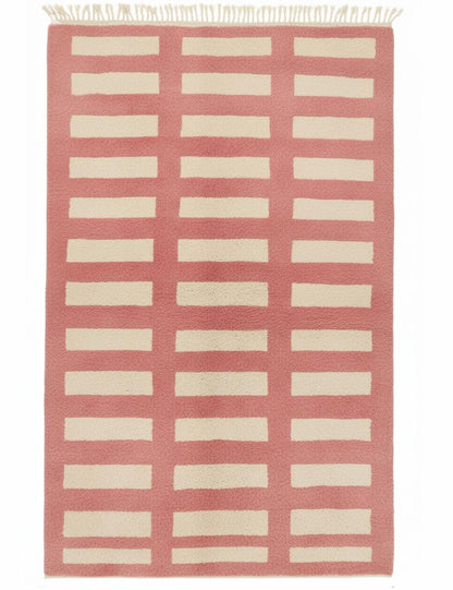 Custom Grid Moroccan Wool Rug - Forma 37