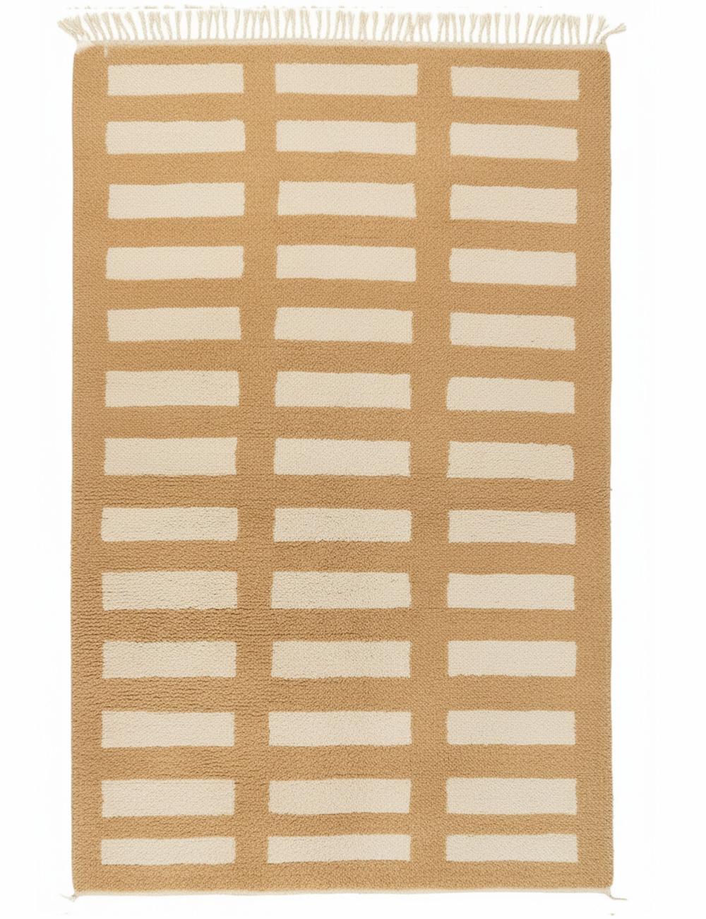 Custom Grid Moroccan Wool Rug - Forma 37