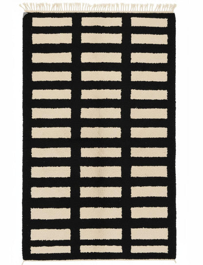 Custom Grid Moroccan Wool Rug - Forma 37
