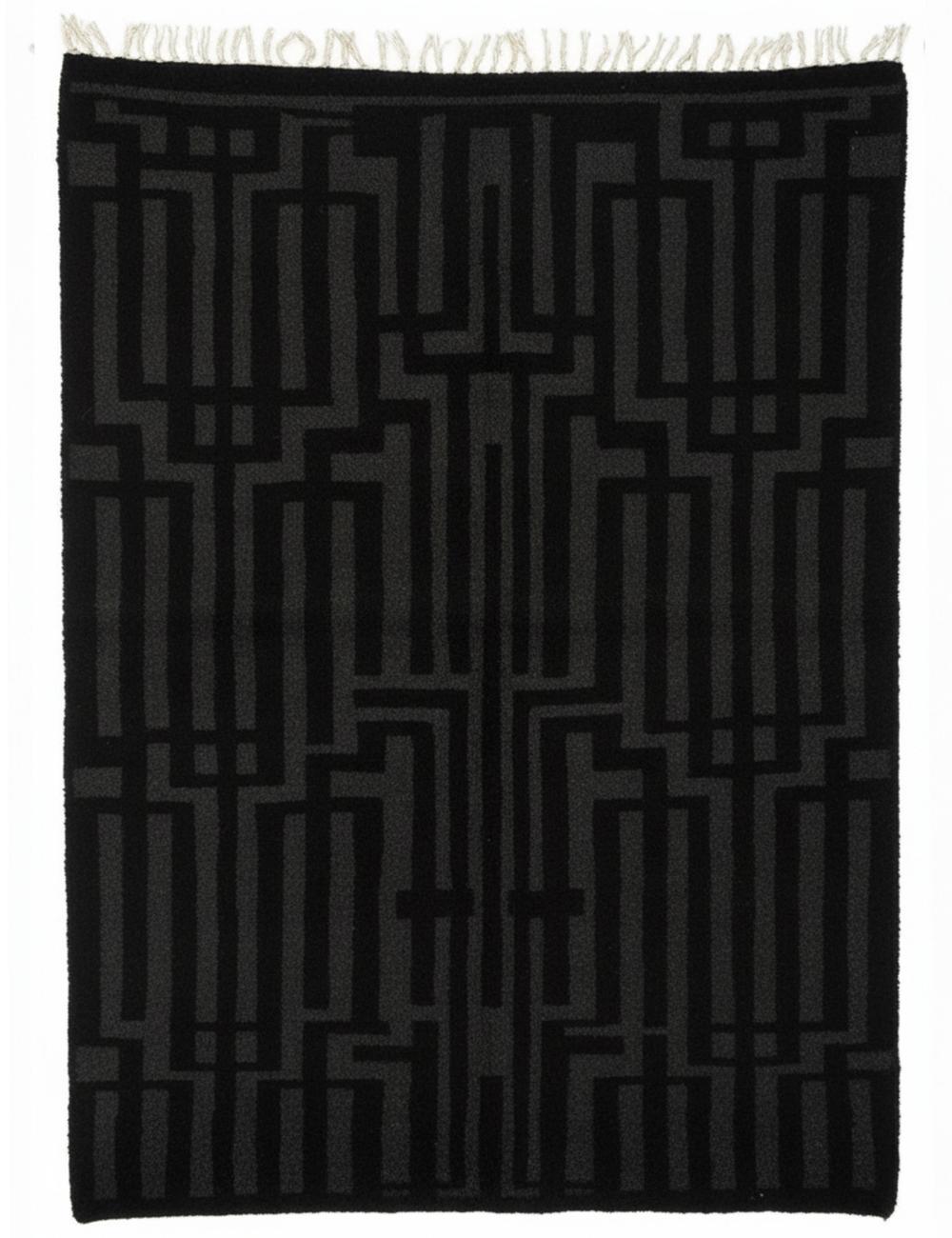 Custom Geometric Moroccan Wool Rug - Forma 36