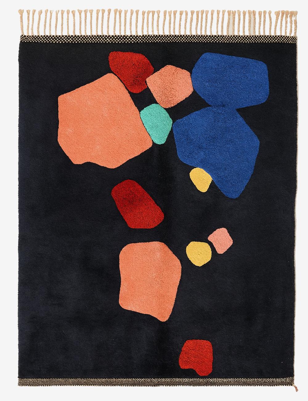 Abstract Beni Mrirt Moroccan Rug - forma 71