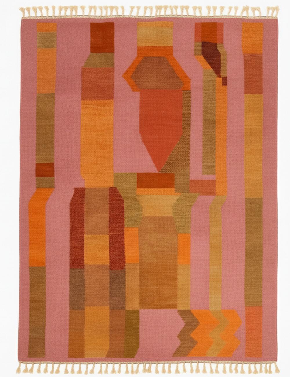 Abstract Beni Mrirt Moroccan Rug - forma 105