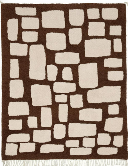 Geometric Beni Mrirt Moroccan Rug