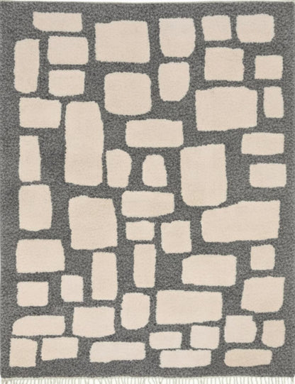 Geometric Beni Mrirt Moroccan Rug