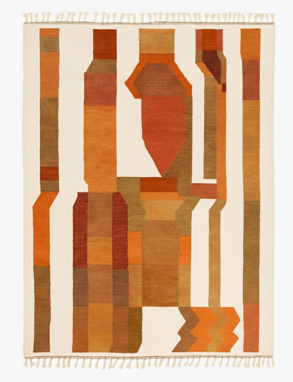 Abstract Beni Mrirt Moroccan Rug - forma 105