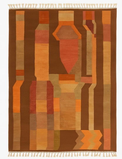 Abstract Beni Mrirt Moroccan Rug - forma 105