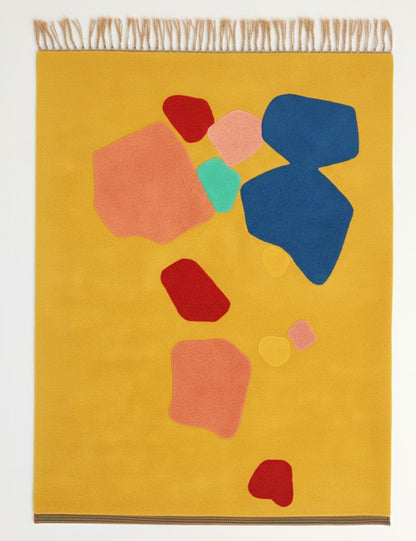 Abstract Beni Mrirt Moroccan Rug - forma 71