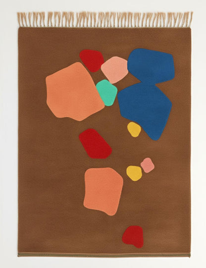 Abstract Beni Mrirt Moroccan Rug - forma 71