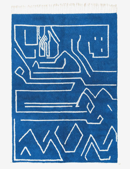 Custom Abstract Moroccan Rug - Forma 59