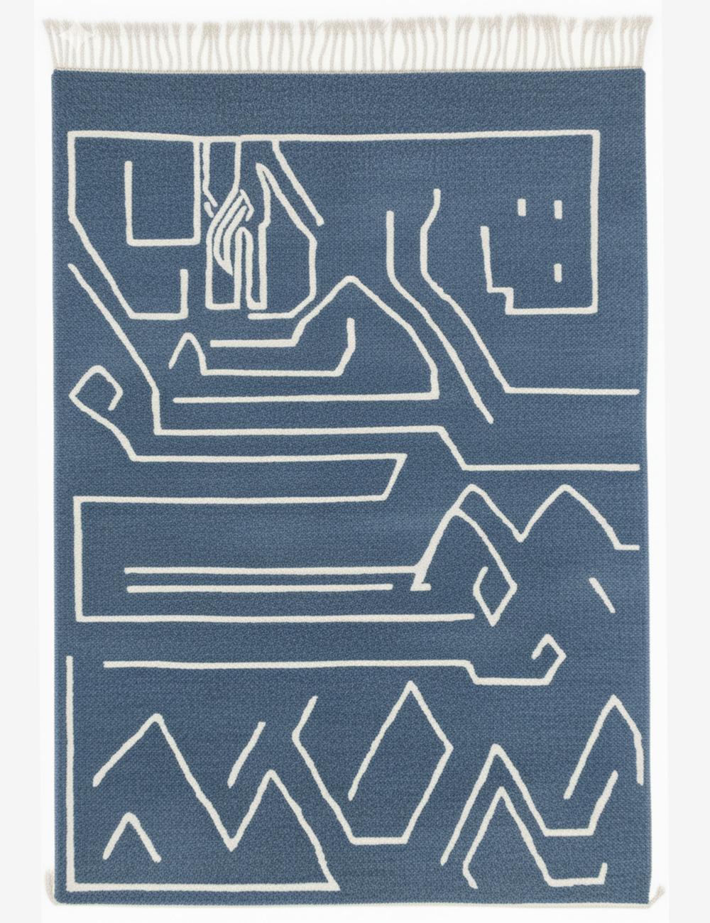 Custom Abstract Moroccan Rug - Forma 59