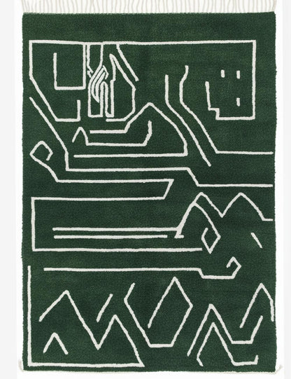 Custom Abstract Moroccan Rug - Forma 59