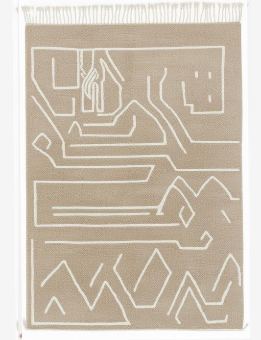 Custom Abstract Moroccan Rug - Forma 59