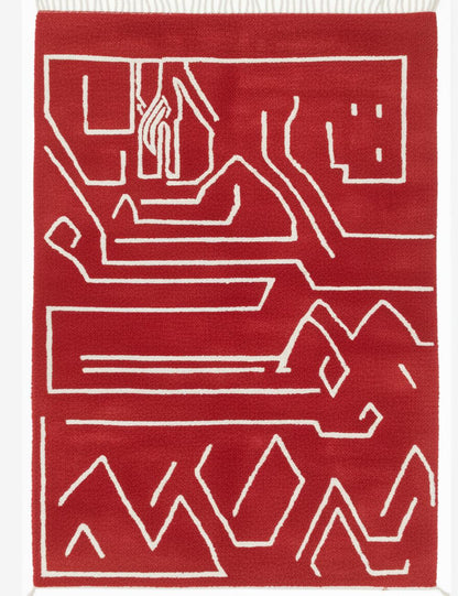 Custom Abstract Moroccan Rug - Forma 59