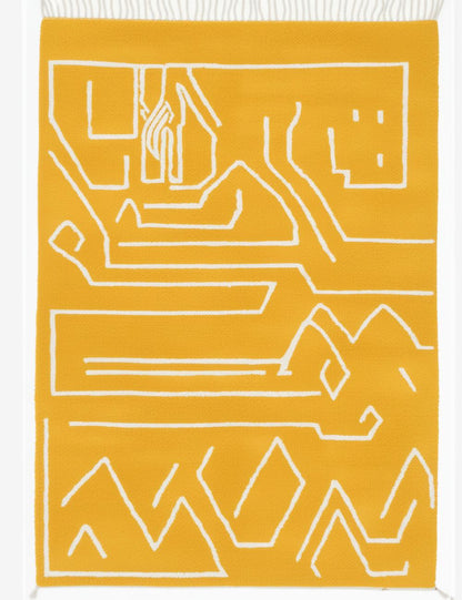Custom Abstract Moroccan Rug - Forma 59