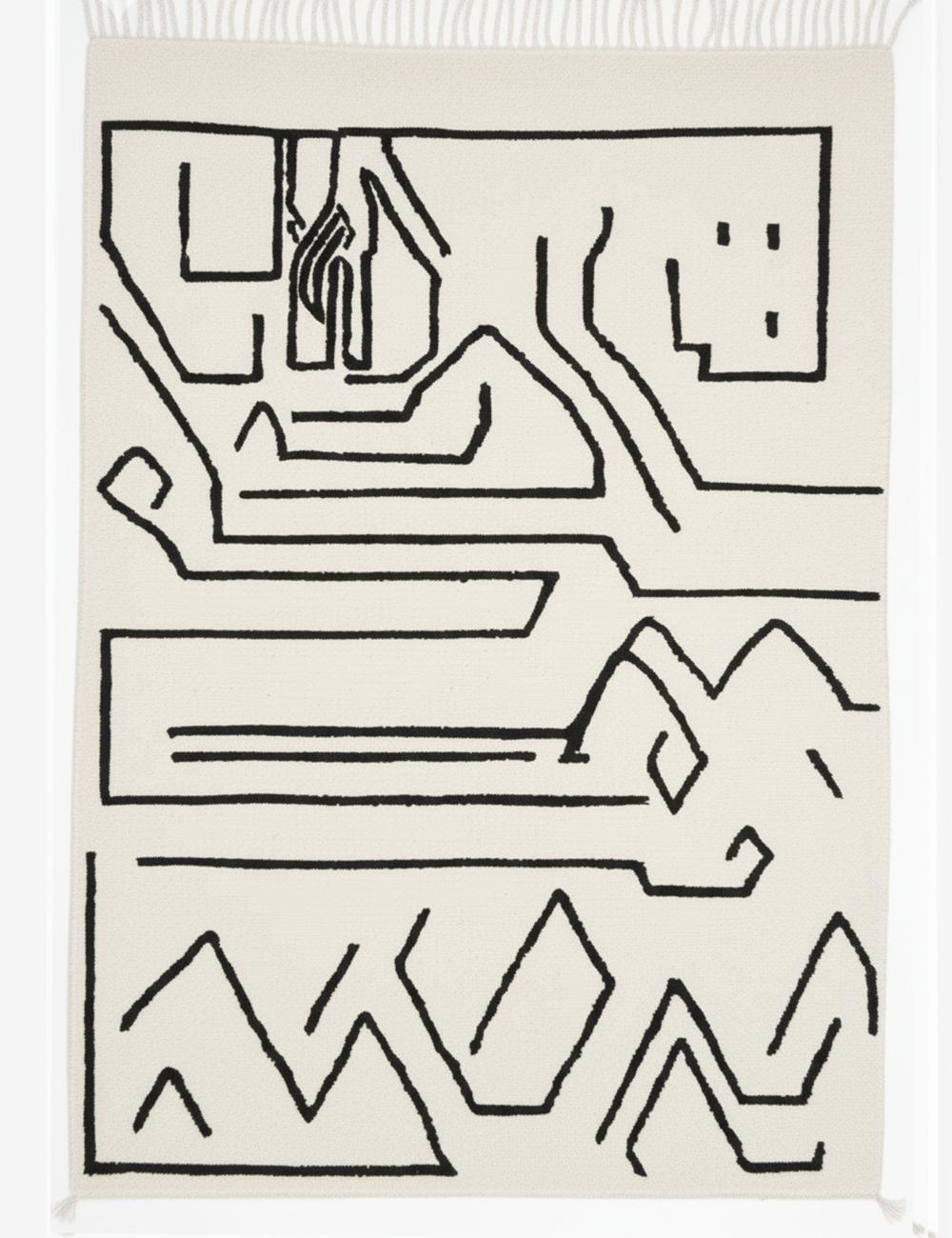 Custom Abstract Moroccan Rug - Forma 59