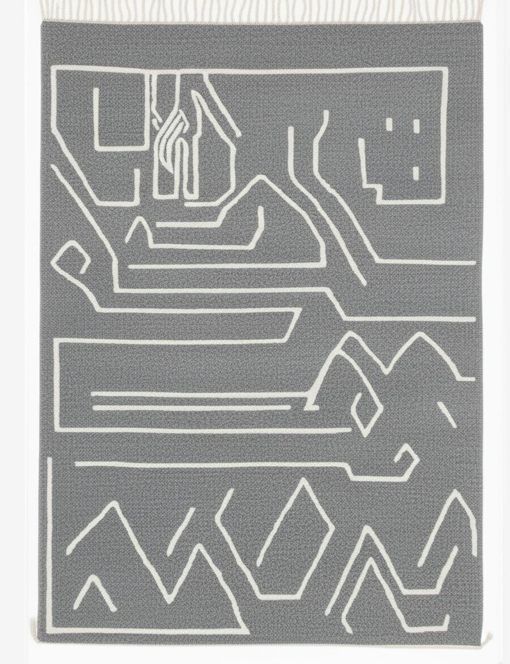 Custom Abstract Moroccan Rug - Forma 59