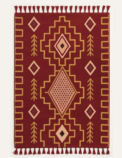 Custom Handmade Tribal Berber Rug - Esmeralda 15