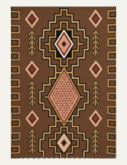 Custom Handmade Tribal Berber Rug - Esmeralda 15