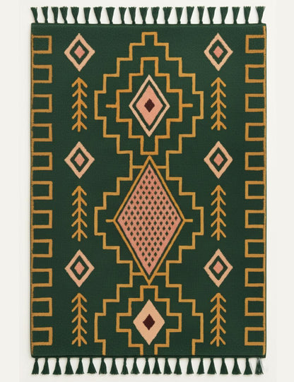 Custom Handmade Tribal Berber Rug - Esmeralda 15