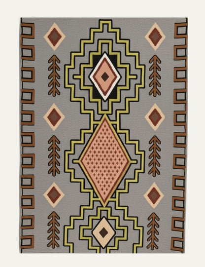 Custom Handmade Tribal Berber Rug - Esmeralda 15