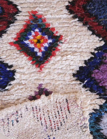 Moroccan Entry Rug 6.4 x 2.1 ft / 194 x 64 cm - Surcoma