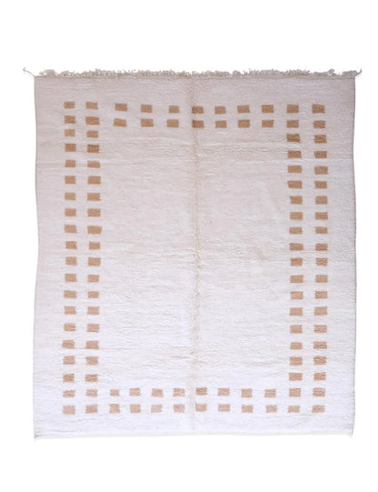 Moroccan Handknotted Wool Rug 10.7 x 8.8 ft / 327 x 270 cm - Surcoma