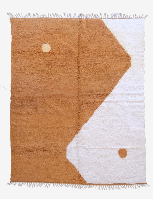 Handwoven Moroccan Area Rug 11.4 x 8.4 ft / 347 x 258 cm