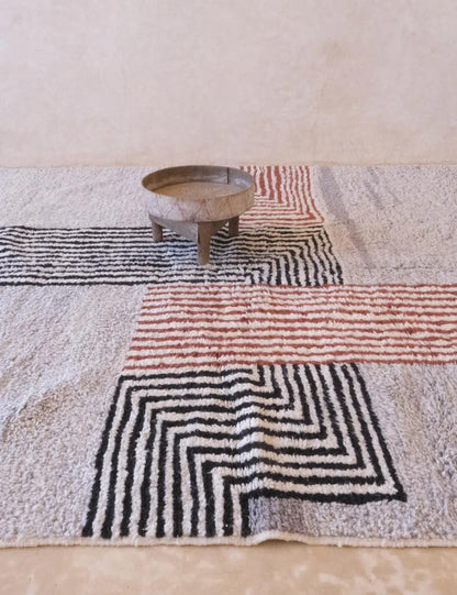 Handwoven Moroccan Contemporary Rug 11.3 x 8.1 ft / 343 x 248 cm - Surcoma