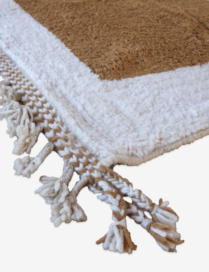 Custom Brown Modern Moroccan Rug - Forma 84