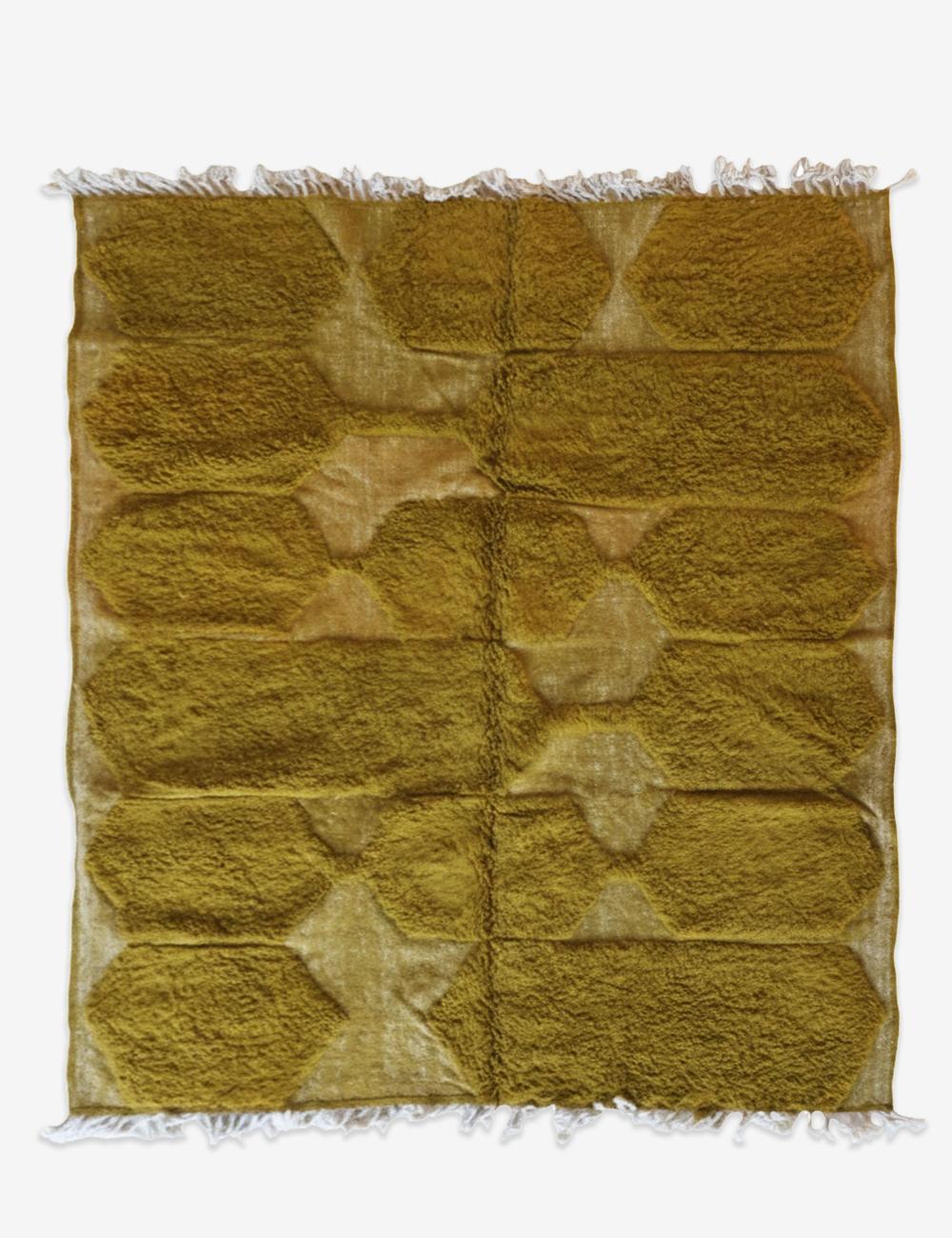 Moroccan Handwoven Wool Rug 9.3 x 8.1 ft / 284 x 248 cm