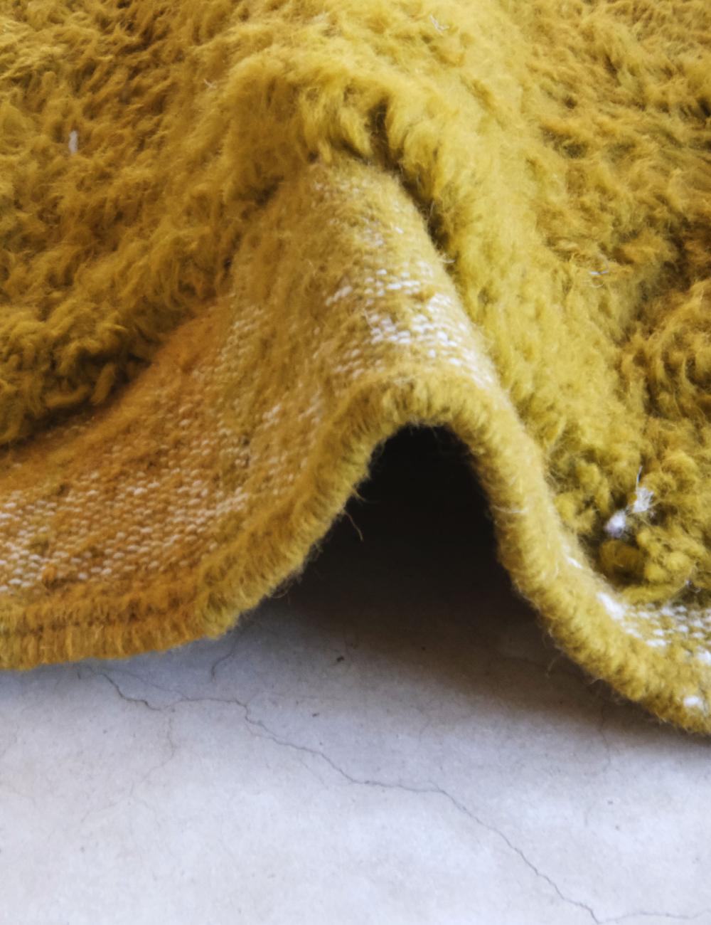 Moroccan Handwoven Wool Rug 9.3 x 8.1 ft / 284 x 248 cm