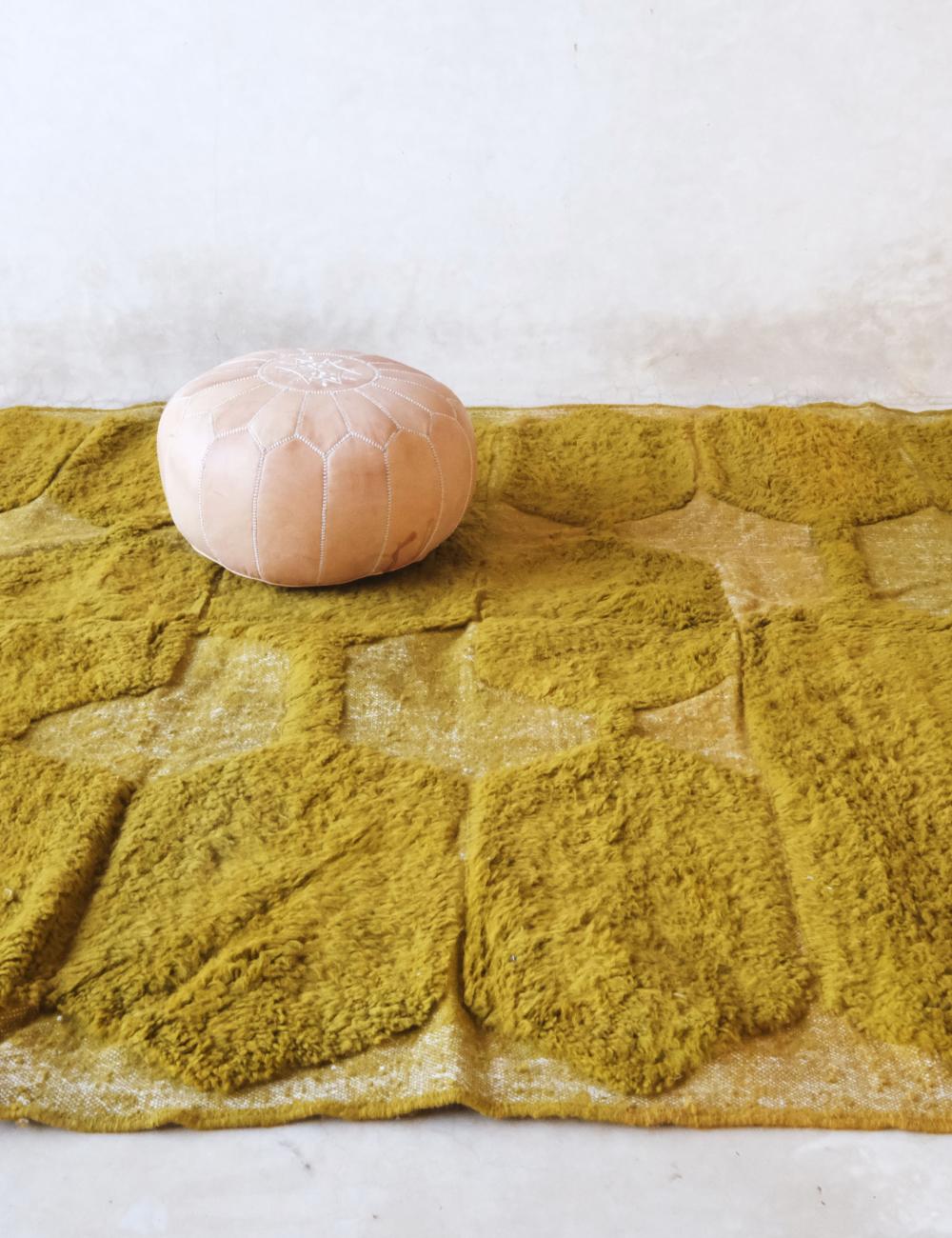 Moroccan Handwoven Wool Rug 9.3 x 8.1 ft / 284 x 248 cm