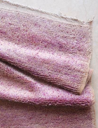 Moroccan Lavender Purple Solid Rug 9.1 x 6.5 ft / 277 x 198 cm - Surcoma