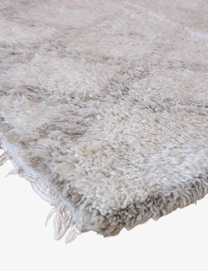 Moroccan Marmoucha Wool Rug 6.1 x 4.3 ft / 186 x 131 cm - Surcoma