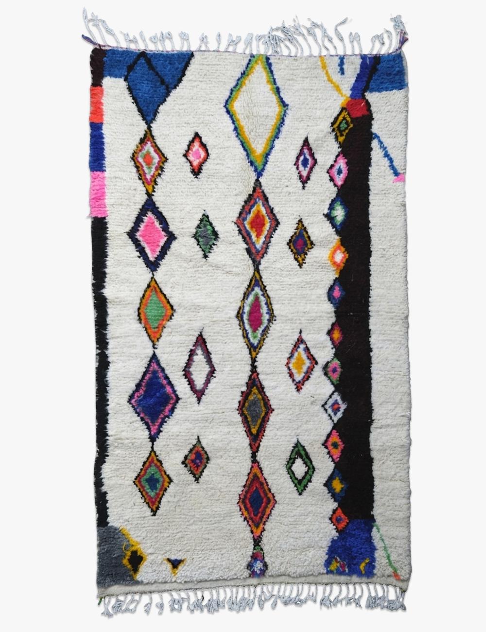 Vintage Azilal Rug 8 x 4.5 ft / 245 x 140 cm