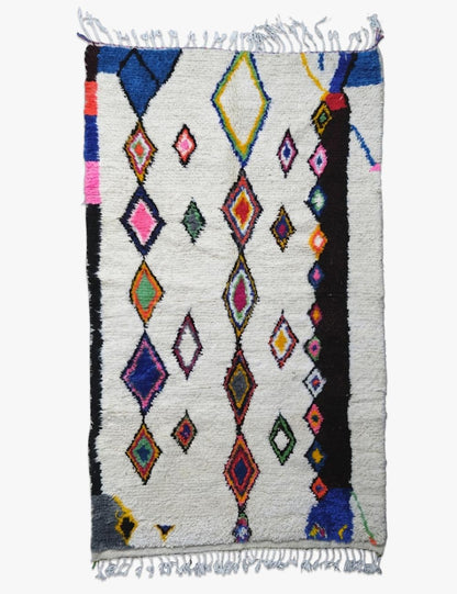 Vintage Azilal Rug 8 x 4.5 ft / 245 x 140 cm