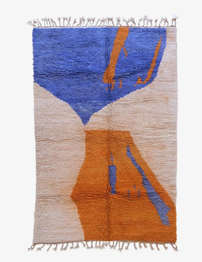 Modern Boujad Wool Rug 10.8 x 6.9 ft / 330 x 211 cm - Surcoma