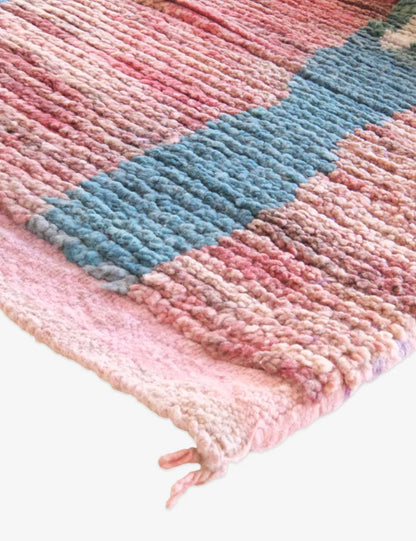 Moroccan Modern Boujad Hallway Runner Rug 11.8 x 2.6 ft / 360 x 82 cm - Surcoma