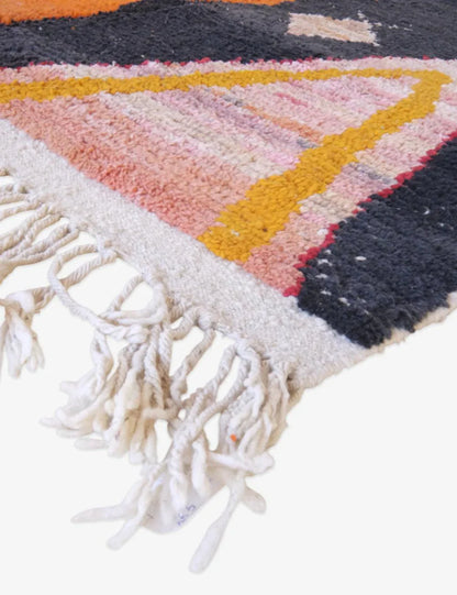 Moroccan Modern Boujad Wool Rug 8.9 x 5.5 ft / 270 x 170 cm - Surcoma
