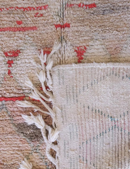 Moroccan Modern Boujad Wool Rug 8.4 x 5 ft / 257 x 155 cm - Surcoma
