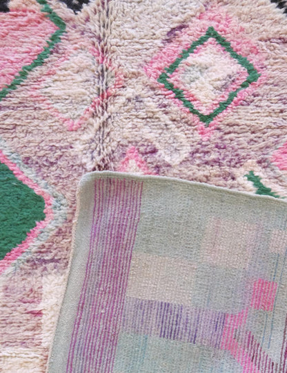Moroccan Modern Boujad Wool Rug 8.4 x 5.2 ft / 255 x 161 cm - Surcoma