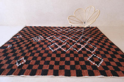 Moroccan Modern Boujad Wool Rug 9.4 x 8.2 ft / 286 x 250 cm - Surcoma