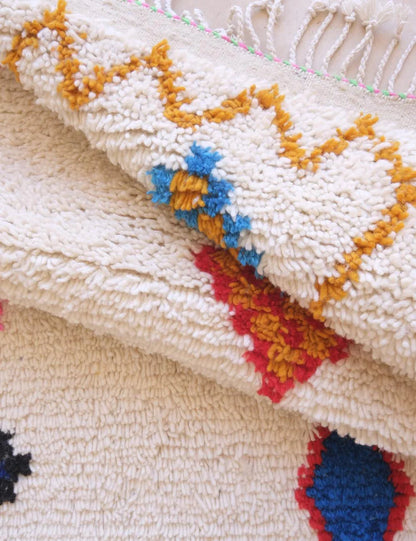 Moroccan Neon Rug 9.4 x 6.9 ft / 286 x 213 cm - Surcoma