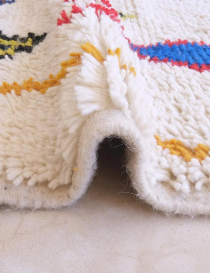 Moroccan Neon Rug 9.4 x 6.9 ft / 286 x 213 cm - Surcoma